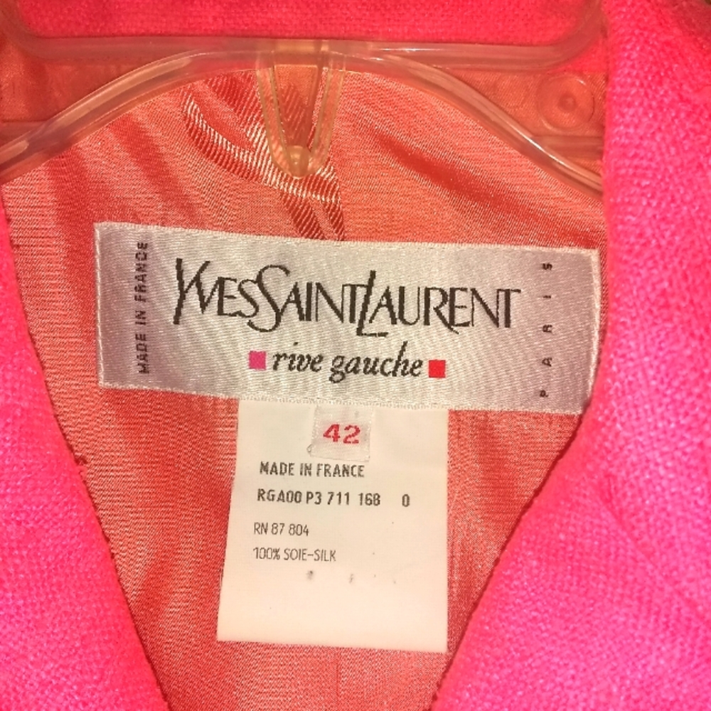 Yves St. Laurent Jacket Rich Rouge 8